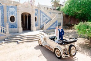 Elopement wedding in Palacio de Estoi Algarve