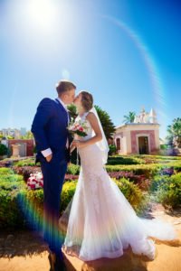 Elopement wedding in Palacio de Estoi Algarve