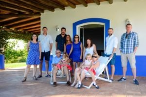 Big family reunion photographer in Algarve Portugal
