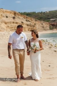 Algarve beach wedding photographer
