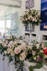 Algarve wedding flower decor
