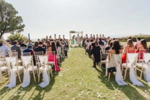 Pestana Alvor Praia wedding ceremony with ocean view - Algarve photographer Olga Rosi