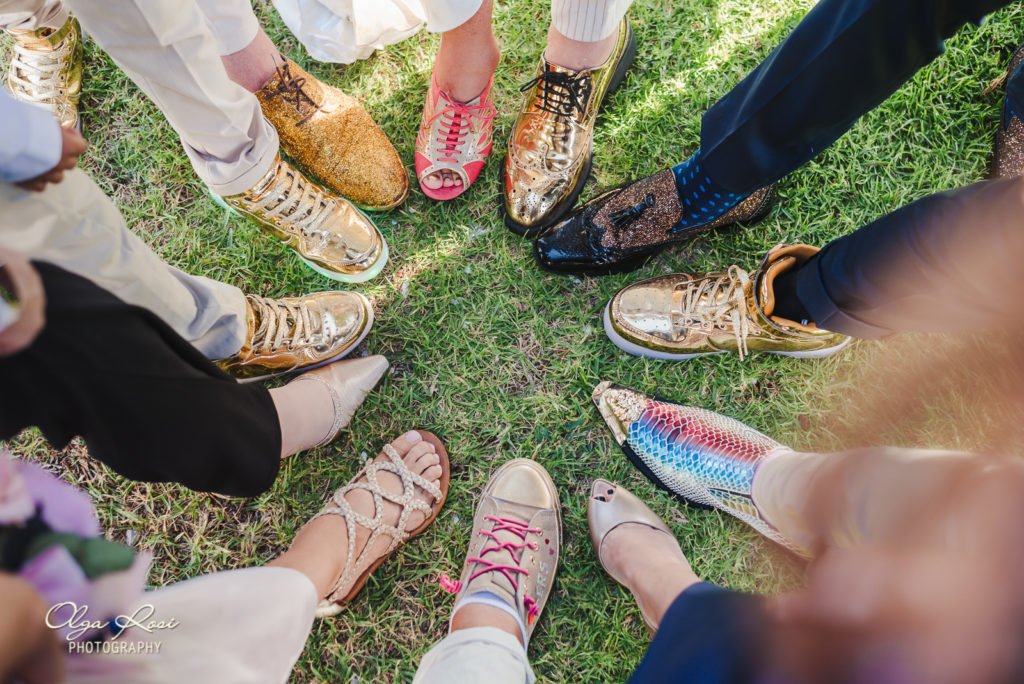 Pestana Alvor Praia wedding ceremony, guests shoes - Algarve photographer Olga Rosi