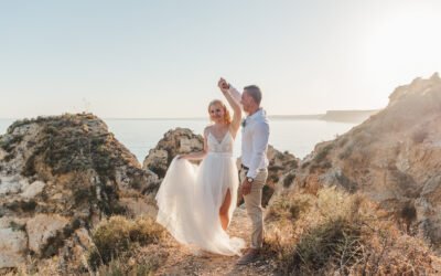 Algarve intimate wedding at the beach