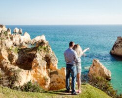 Alvor Algarve honeymoon photosession Algarve photographer for wedding and elopement