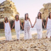 Hen party in Algarve photography ideas